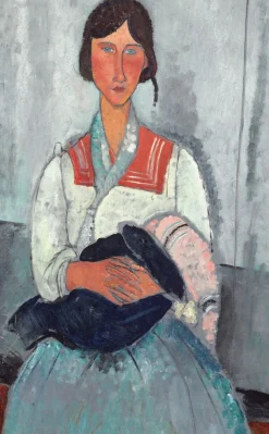 Online Gitane au bébé - Amedeo Modigliani Modigliani