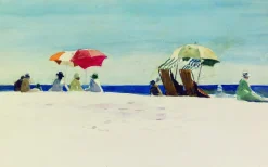 Online Gloucester Beach, Bass Rocks - Edward Hopper Hopper