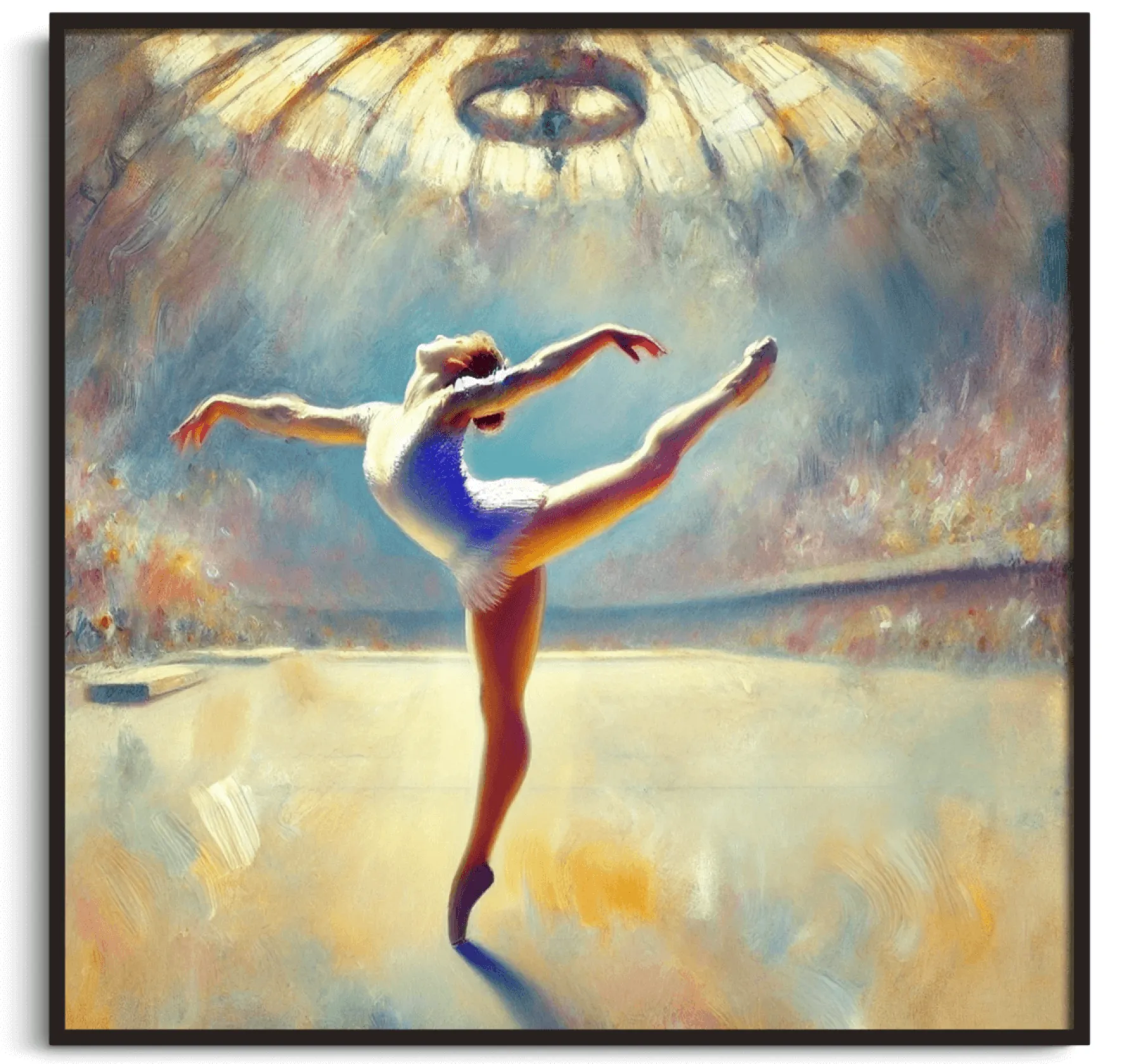 Clearance Gymnaste en blanc x Degas Degas