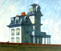 Clearance House by the Railroad - Edward Hopper Hopper