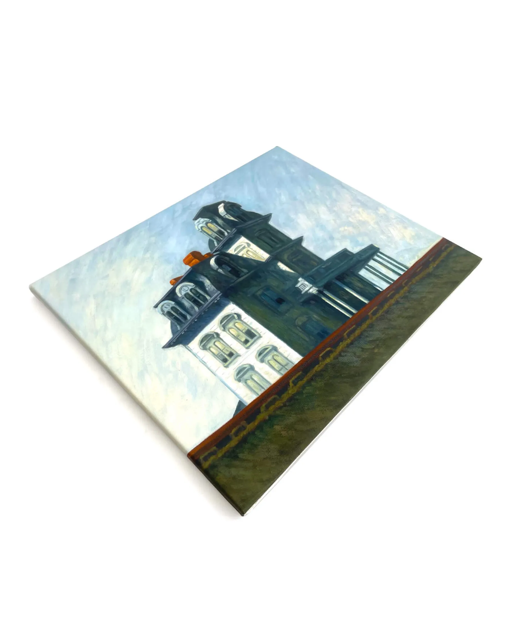 Clearance House by the Railroad - Edward Hopper Hopper