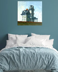 Clearance House by the Railroad - Edward Hopper Hopper