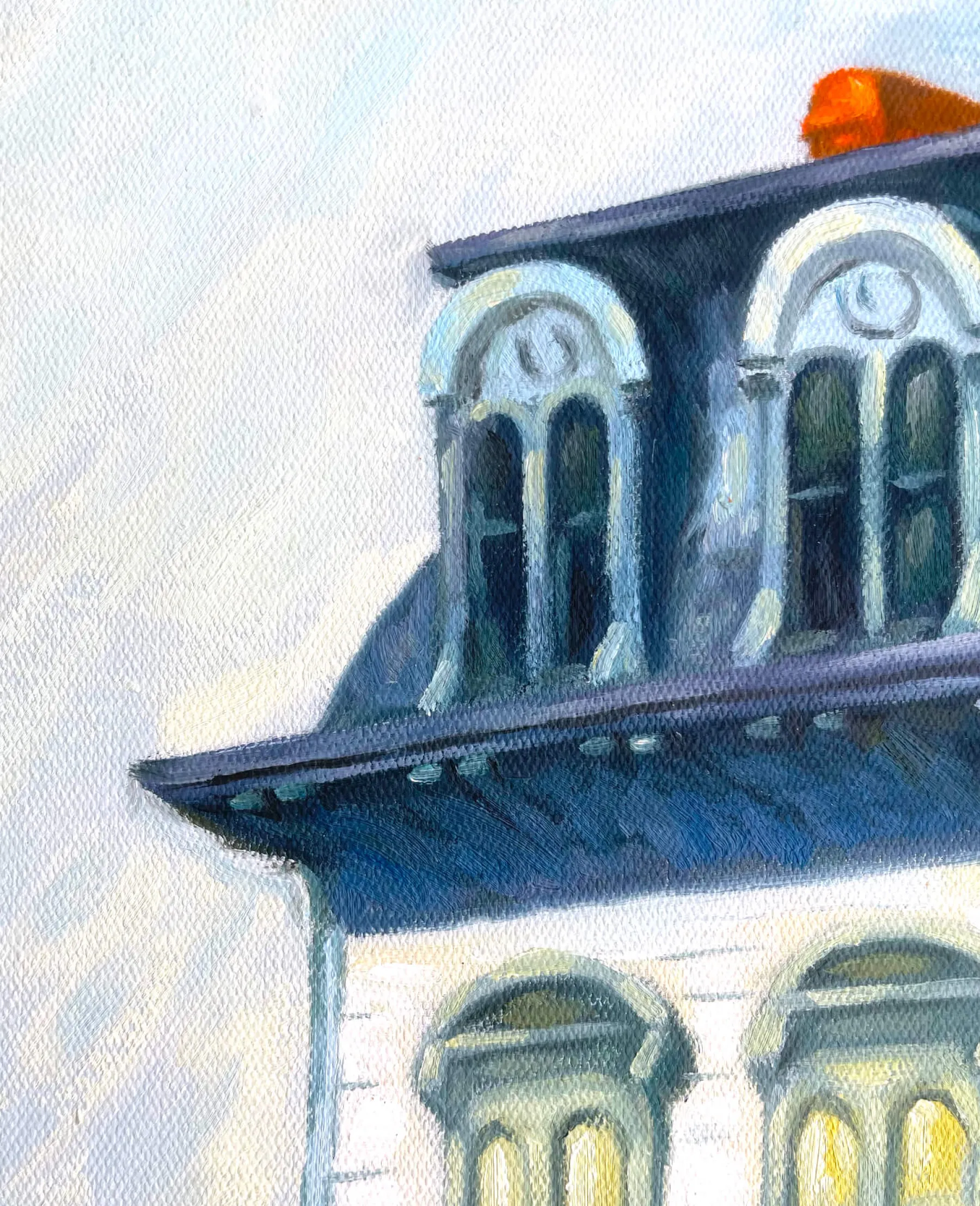 Clearance House by the Railroad - Edward Hopper Hopper