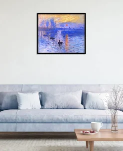 New Impression, soleil levant - Claude Monet Monet
