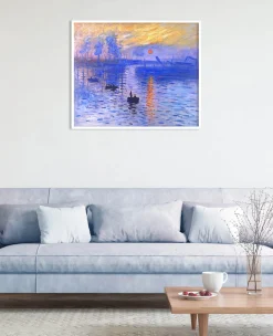 New Impression, soleil levant - Claude Monet Monet