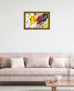 Hot Jaune-rouge-bleu - Vassily Kandinsky Kandinsky