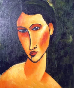Cheap Jeune femme aux yeux bleus - Amedeo Modigliani Modigliani