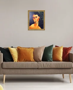 Cheap Jeune femme aux yeux bleus - Amedeo Modigliani Modigliani