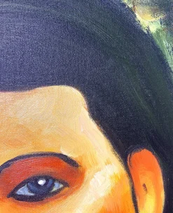 Cheap Jeune femme aux yeux bleus - Amedeo Modigliani Modigliani