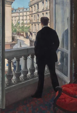 Sale Jeune homme à la fenêtre - Gustave Caillebotte Caillebotte