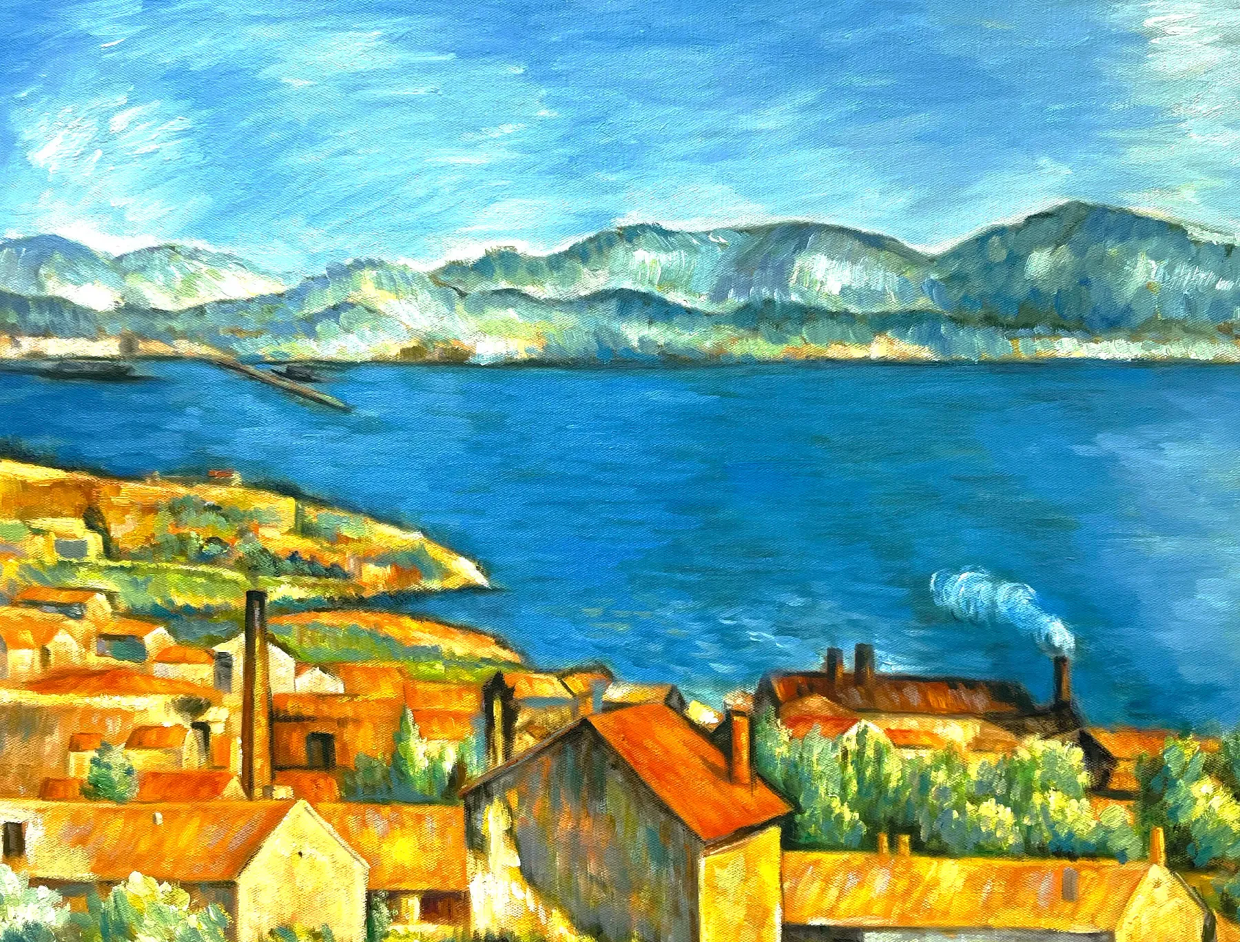 Outlet La baie de l’Estaque – Paul Cézanne Cézanne