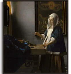 Best Sale La Femme à la balance - Johannes Vermeer Vermeer