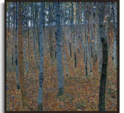Hot La Forêt de bouleaux - Gustav Klimt Klimt