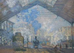 Sale La gare Saint-Lazare - Claude Monet Monet