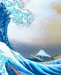 Clearance La Grande Vague de Kanagawa - Hokusai Hokusai