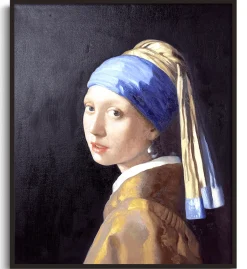 New La Jeune Fille à la perle - Johannes Vermeer Vermeer