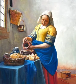 Fashion La Laitière - Johannes Vermeer Vermeer