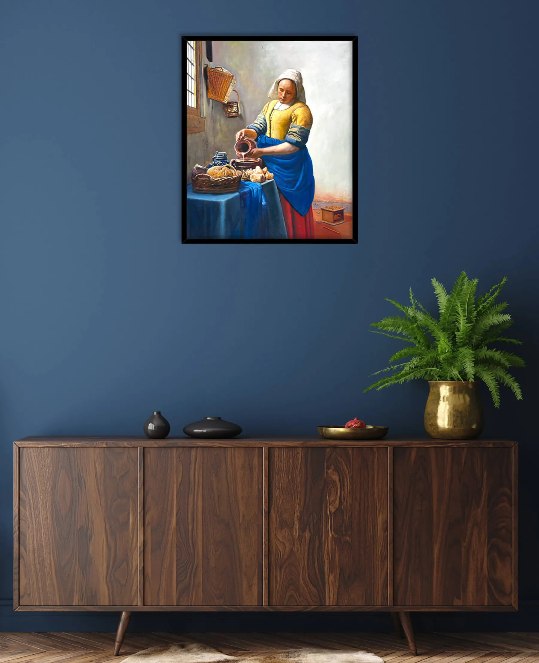 Fashion La Laitière - Johannes Vermeer Vermeer