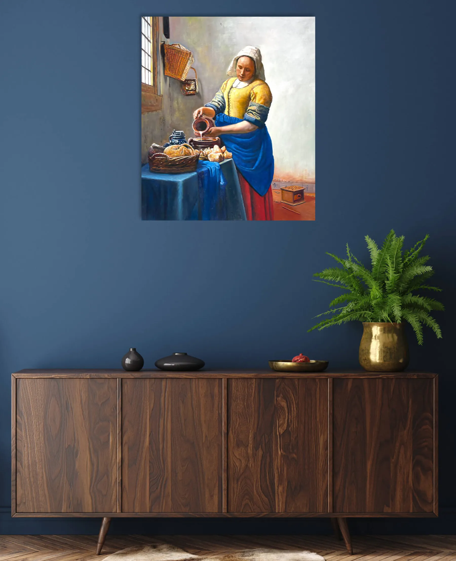 Fashion La Laitière - Johannes Vermeer Vermeer