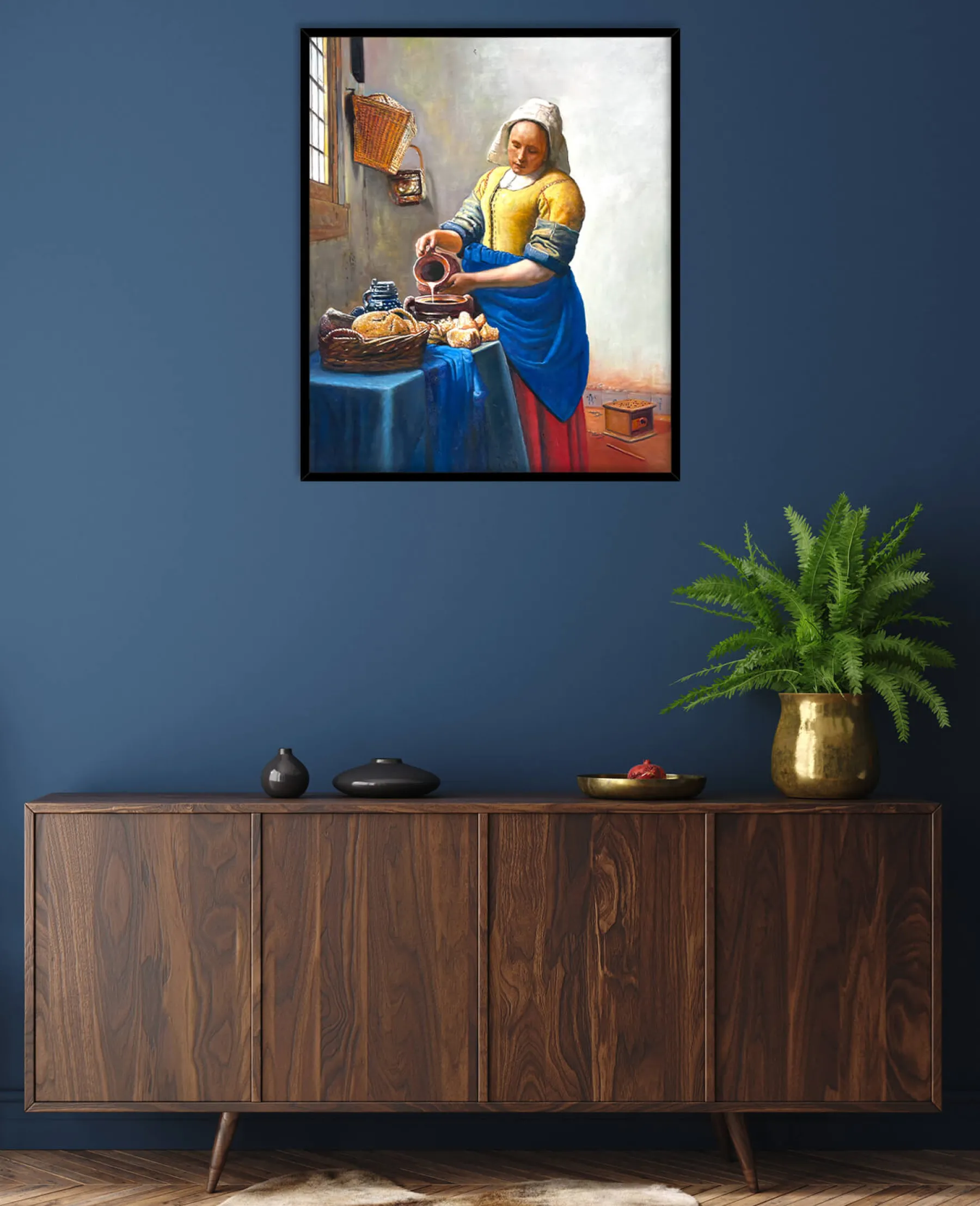 Fashion La Laitière - Johannes Vermeer Vermeer