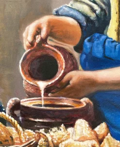 Fashion La Laitière - Johannes Vermeer Vermeer