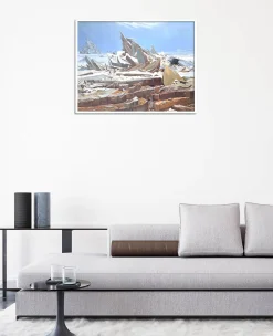 Cheap La Mer de glace - Caspar David Friedrich Friedrich