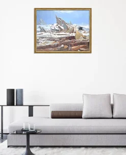 Cheap La Mer de glace - Caspar David Friedrich Friedrich