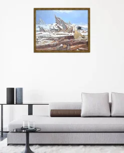 Cheap La Mer de glace - Caspar David Friedrich Friedrich