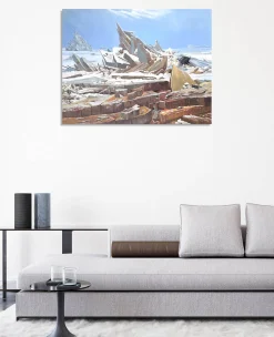 Cheap La Mer de glace - Caspar David Friedrich Friedrich