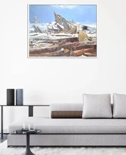 Cheap La Mer de glace - Caspar David Friedrich Friedrich