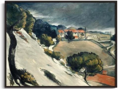 Clearance La Neige fondue à l'Estaque - Paul Cézanne Cézanne