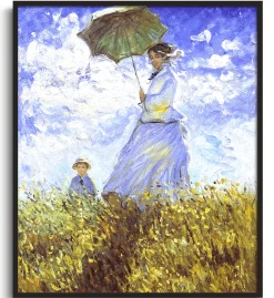 New La Promenade - Claude Monet Monet