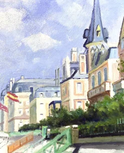 Sale La promenade à Trouville - Claude Monet Monet
