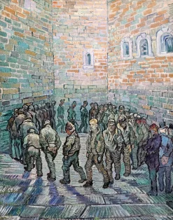 Cheap La Ronde des Prisonniers - Vincent Van Gogh Van Gogh