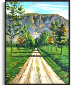 Fashion La route vers Evordes - Ferdinand Hodler Hodler