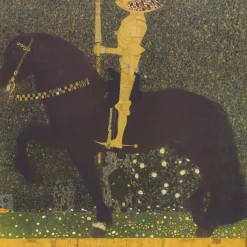 New La vie est un combat (Le chevalier d'or) - Gustav Klimt Klimt