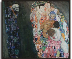 Cheap La Vie et la Mort - Gustav Klimt Klimt