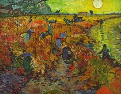 Cheap La Vigne rouge - Vincent Van Gogh Van Gogh