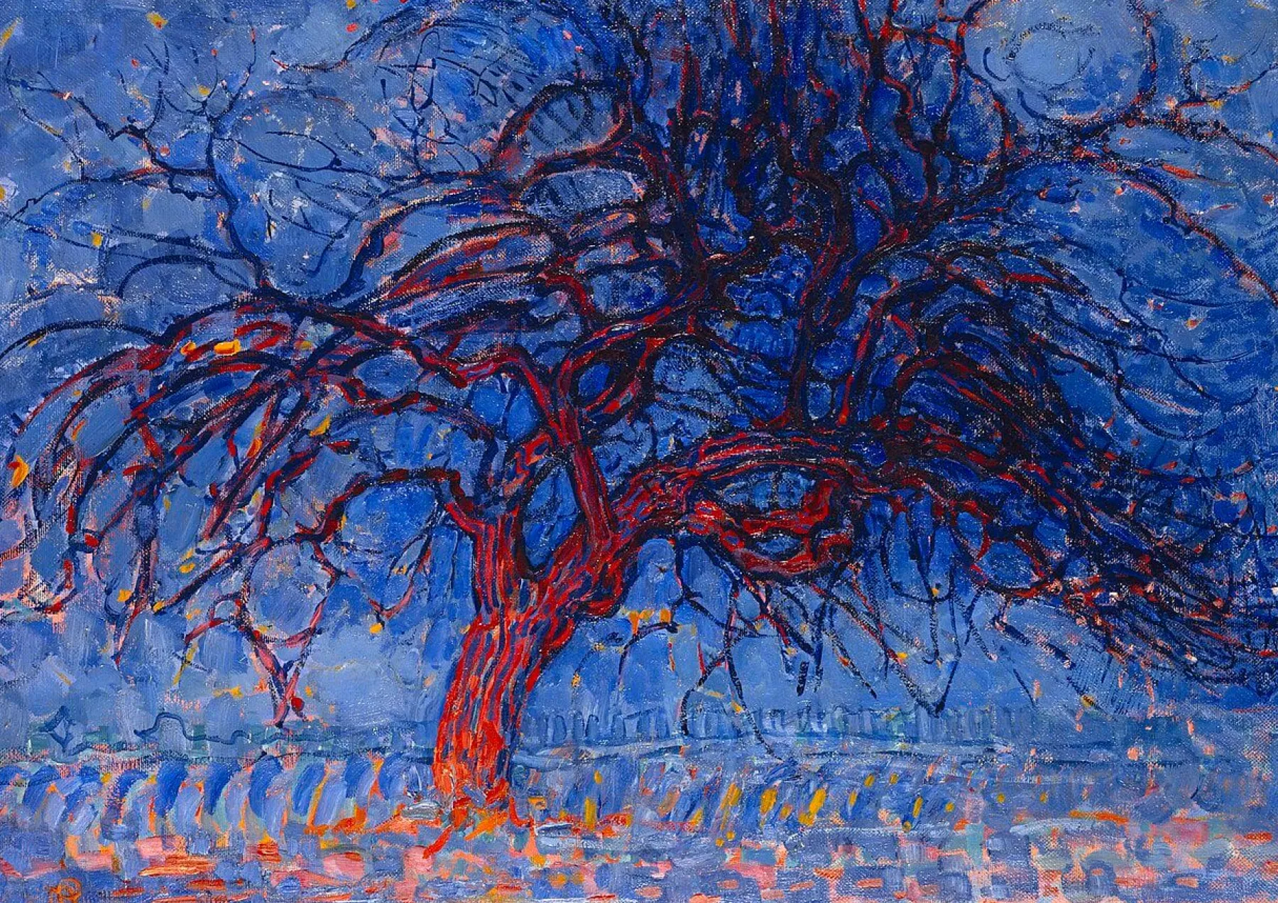 Hot L'arbre rouge - Piet Mondrian Mondrian