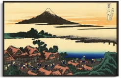Clearance L'aube à Isawa dans la province de Kai - Hokusai Hokusai