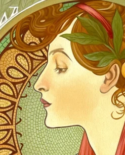 Best Laurel - Alfons Mucha Mucha