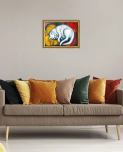 Hot Le chat blanc – Franz Marc Franz Marc