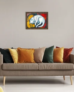 Hot Le chat blanc – Franz Marc Franz Marc