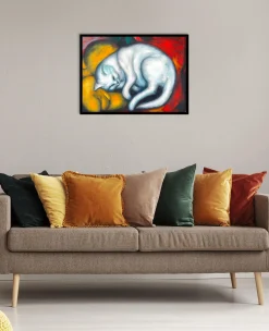Hot Le chat blanc – Franz Marc Franz Marc