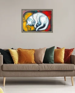 Hot Le chat blanc – Franz Marc Franz Marc