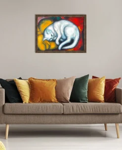 Hot Le chat blanc – Franz Marc Franz Marc
