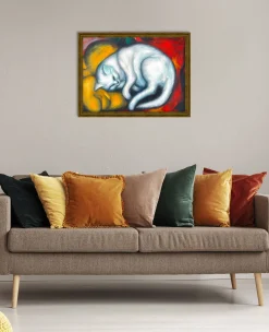 Hot Le chat blanc – Franz Marc Franz Marc