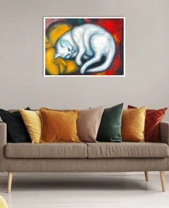 Hot Le chat blanc – Franz Marc Franz Marc