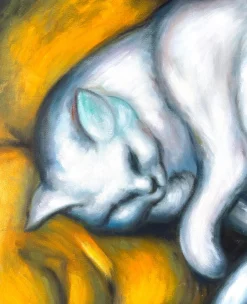 Hot Le chat blanc – Franz Marc Franz Marc