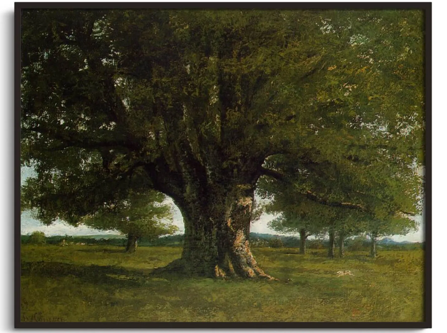 Store Le Chêne de Flagey - Gustave Courbet Courbet